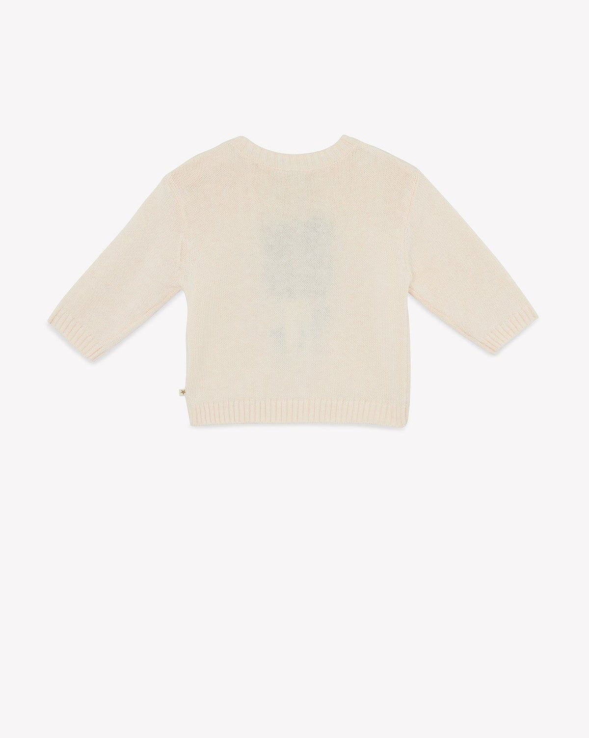Misty Flower cotton jumper - Mouton