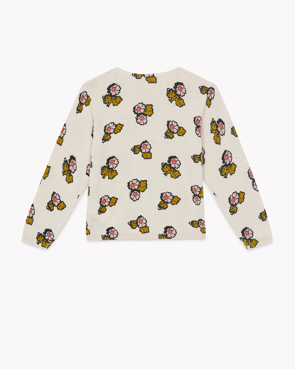 Cardigan Lilou Print en coton - Fleur Faroe