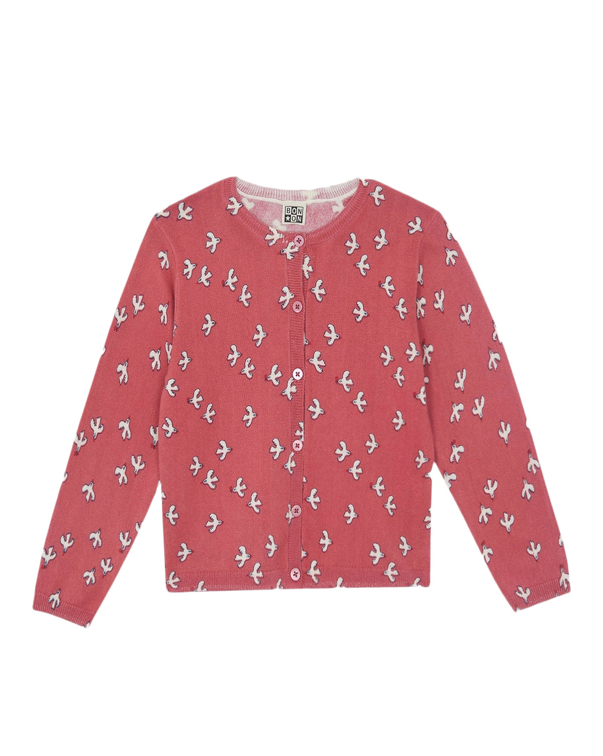 Lilou Print cotton cardigan - Little Birdy