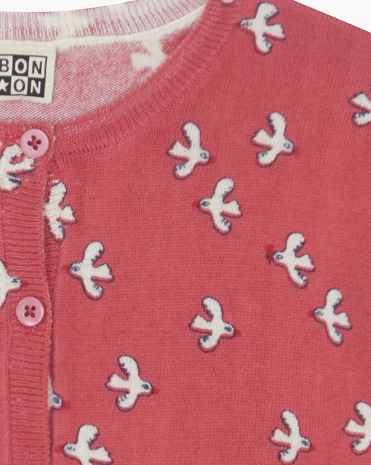 Lilou Print cotton cardigan - Little Birdy