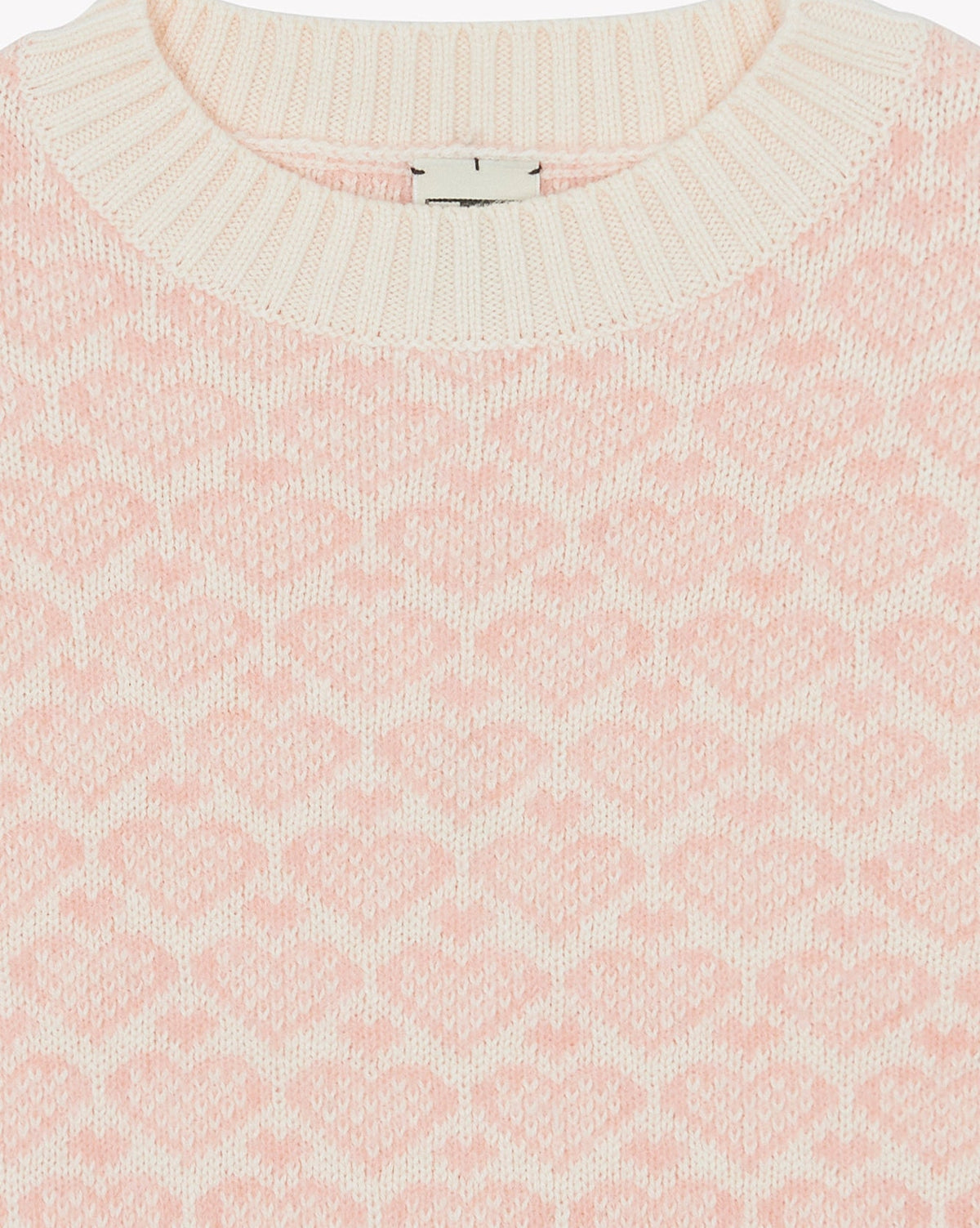 Pull Lovely en coton - Ecru Bonton