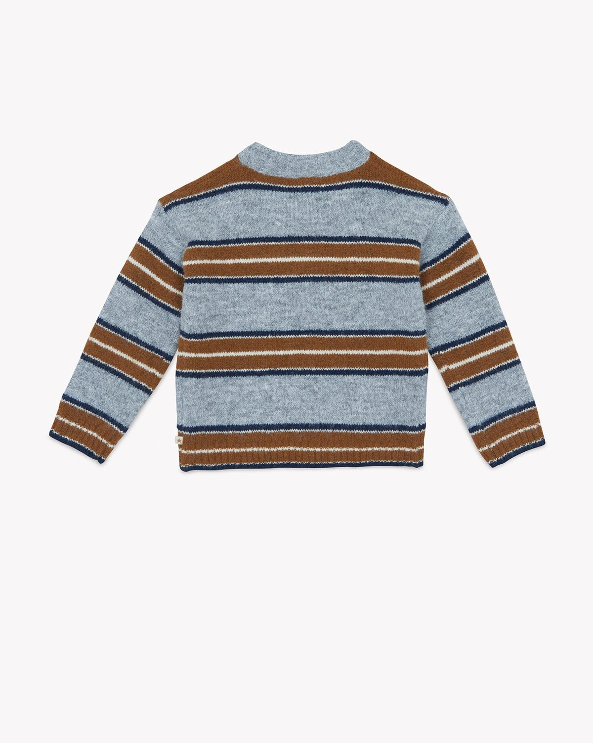 Milton Stripes Jumper - Charcoal Grey