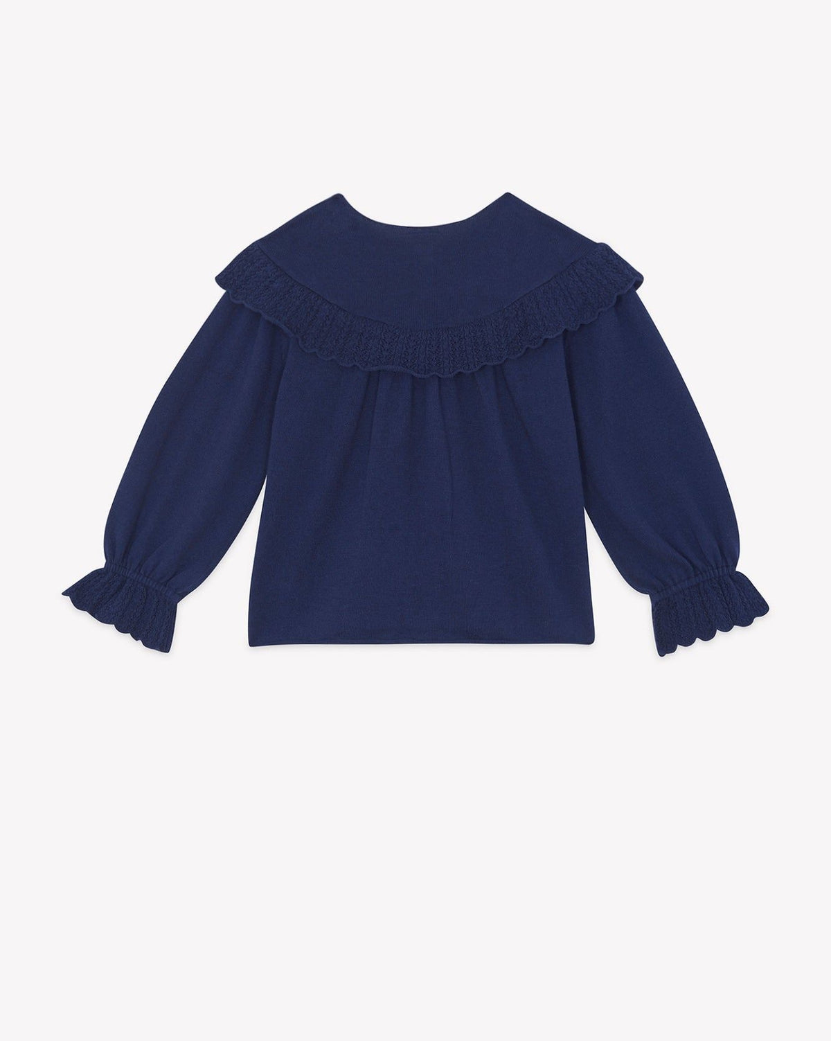 Pull Margot en coton - Bleu Brut