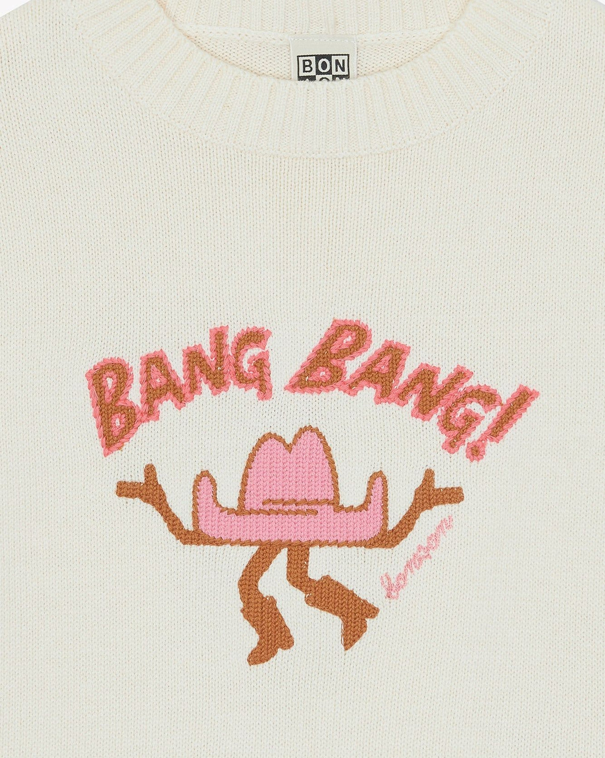 Pull Lovely Bangbang en coton - Mouton