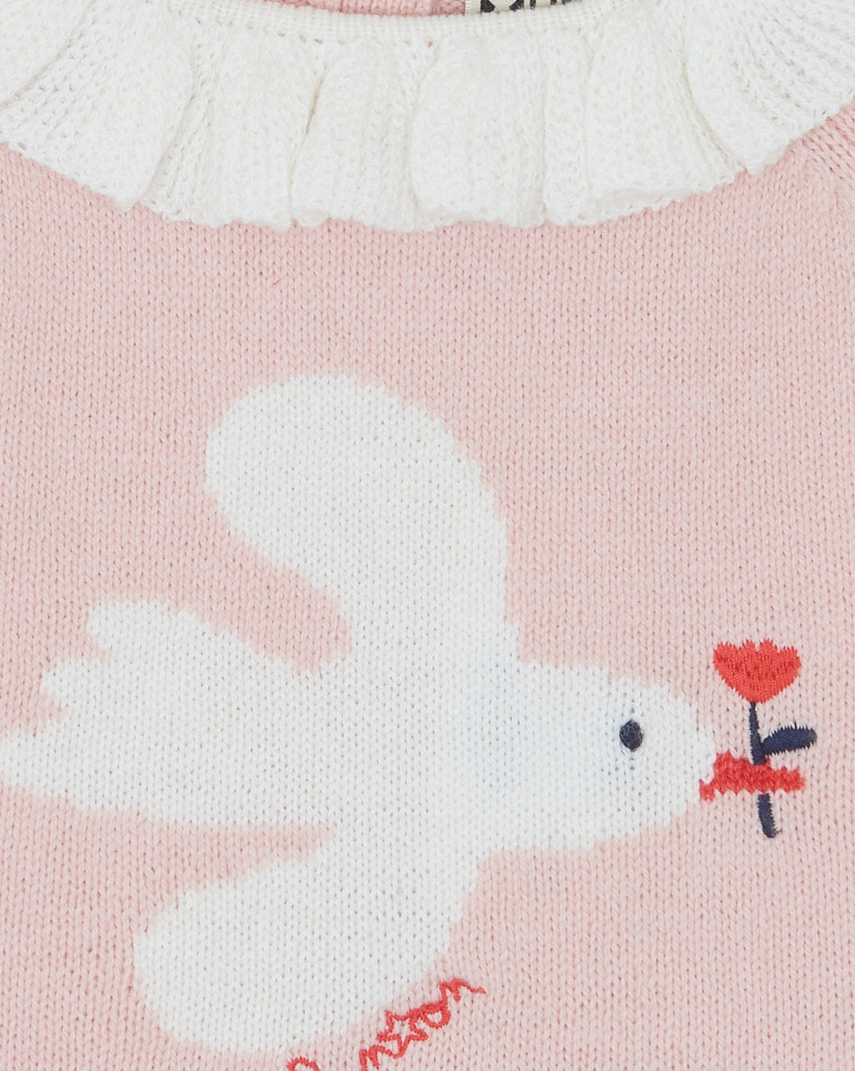 Lily Bird cotton jumper - Rose Blossom
