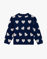 Pull Mila en coton - Bleu Brut
