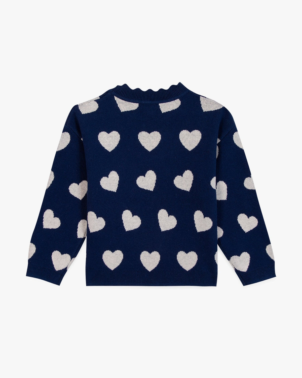 Pull Mila en coton - Bleu Brut