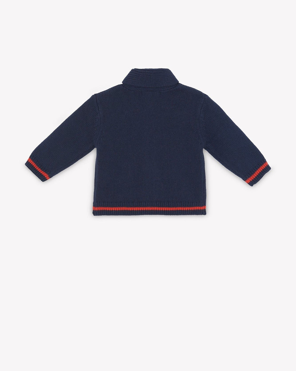 Hubert cotton cardigan - Raw Blue