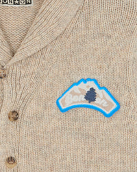 Hubert cotton cardigan - Beige Renne