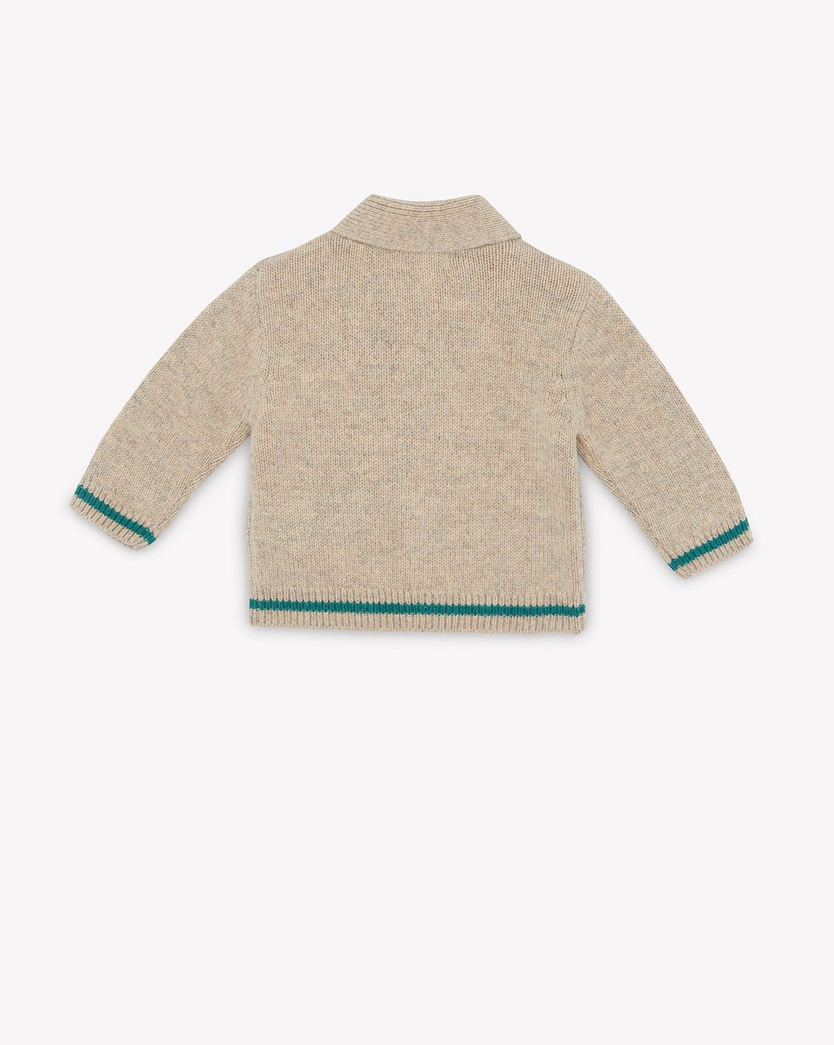 Hubert cotton cardigan - Beige Renne