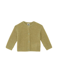 Mizbeth Cardigan - Stem Green