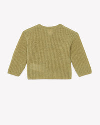 Mizbeth Cardigan - Stem Green