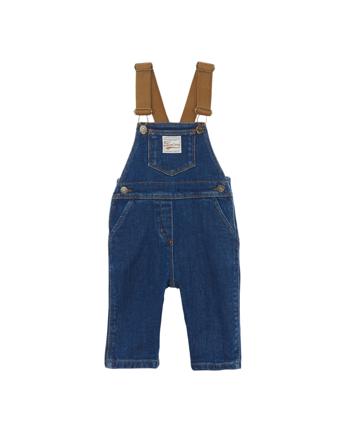 Micare cotton dungarees - Raw Denim