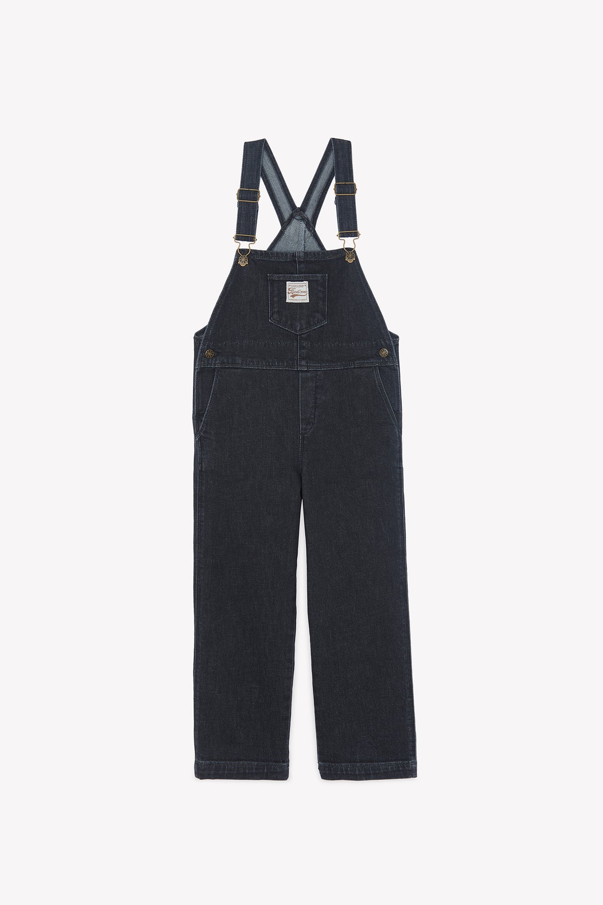 DENIM GRIS // SALOPETTE MOKA