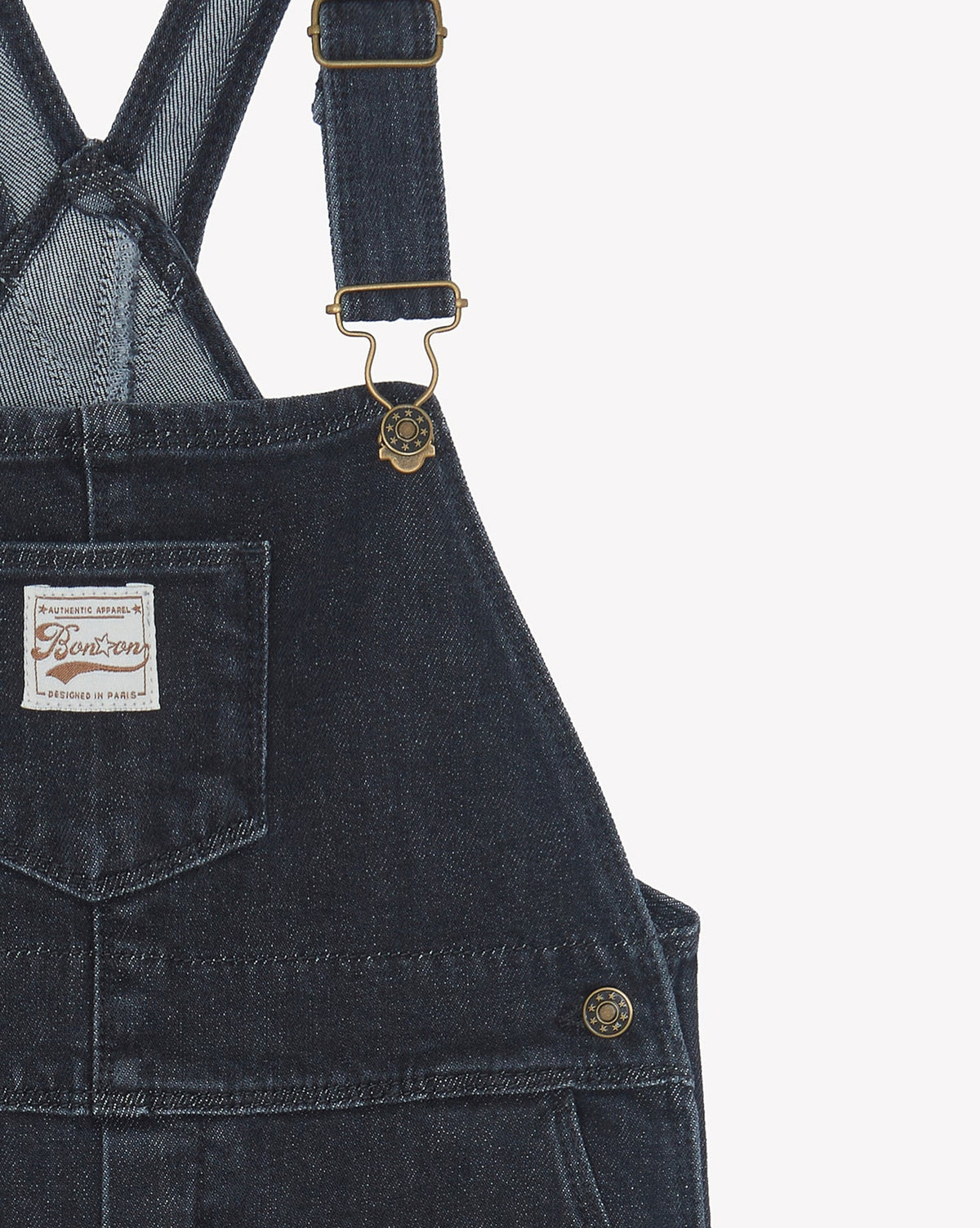 Salopette Moka en coton - Denim Gris
