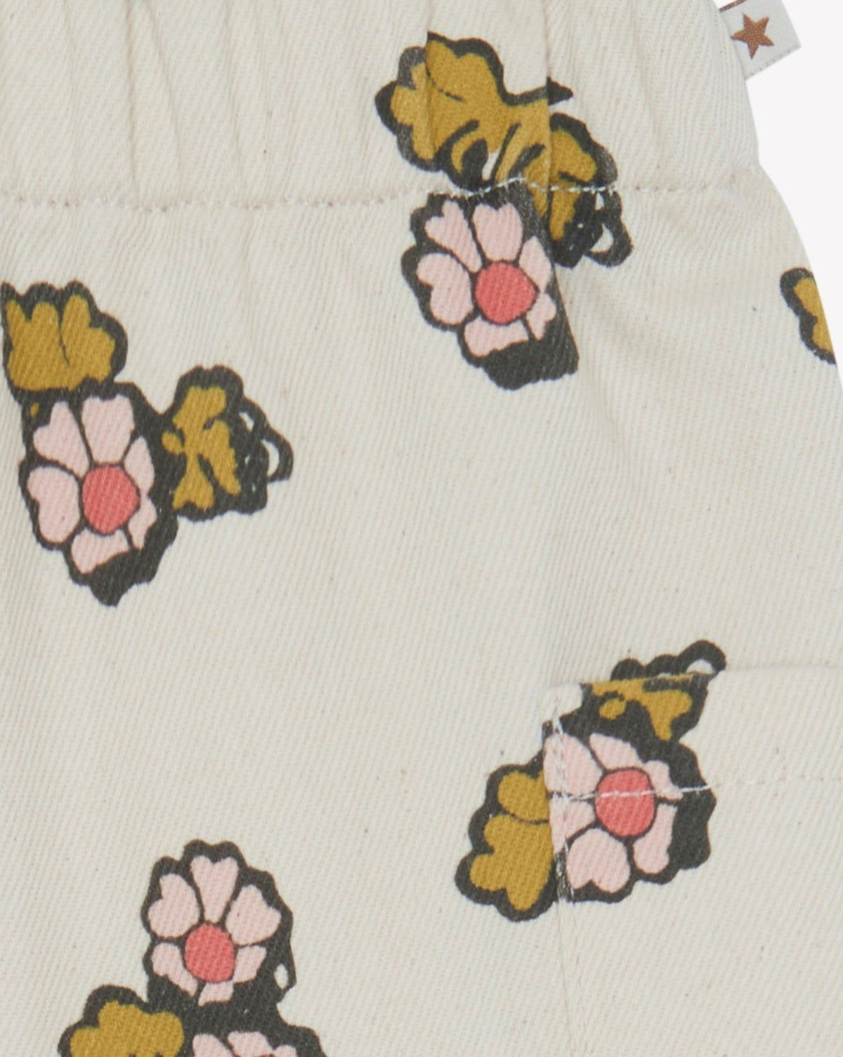 Liocha cotton trousers - Fleur Faroe