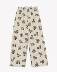 Liocha cotton trousers - Fleur Faroe