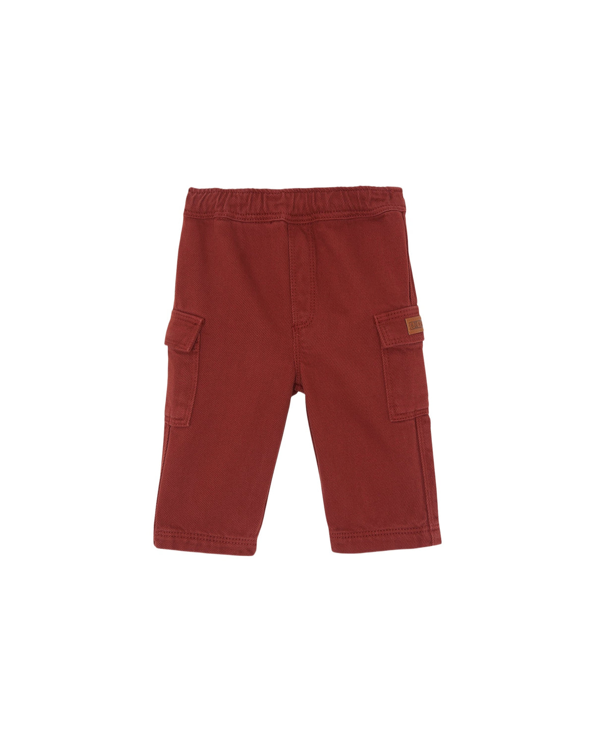 Pantalon Frog en coton - Rouge Trekking