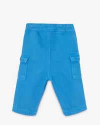 Pantalon Frog en coton - Bleu Nordic