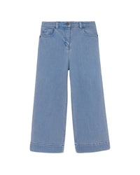 Cotton jeans - Bleached denim