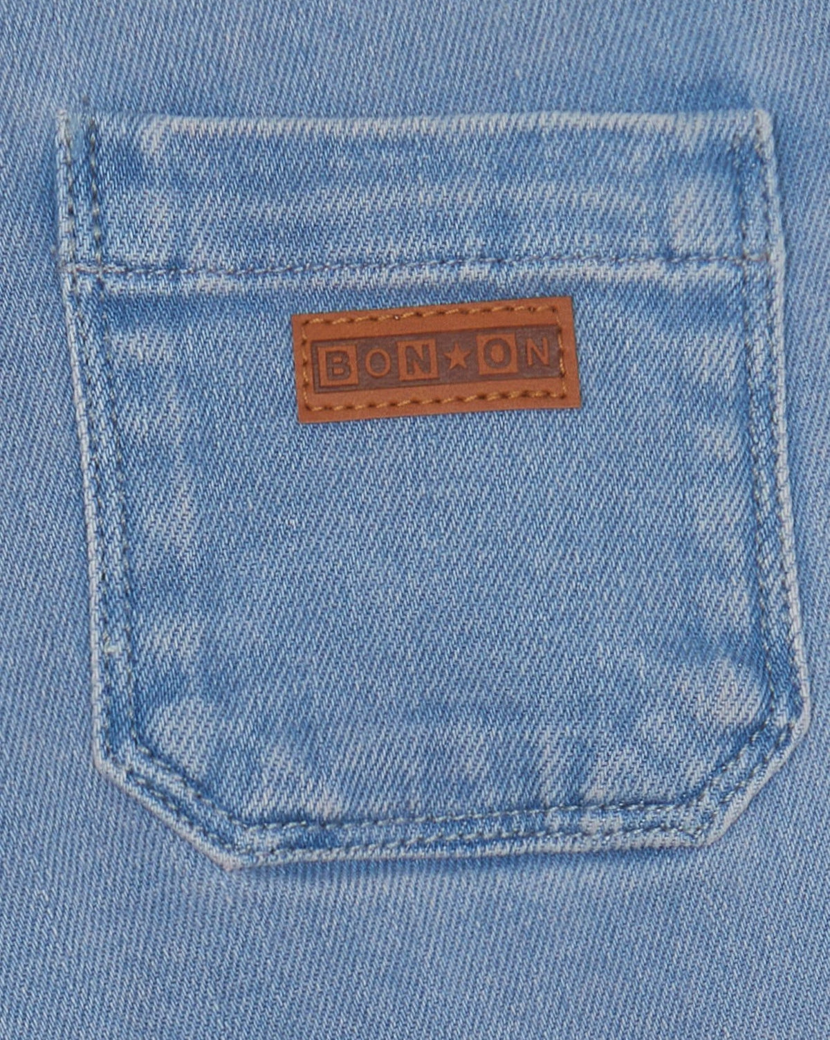 Cotton jeans - Bleached denim