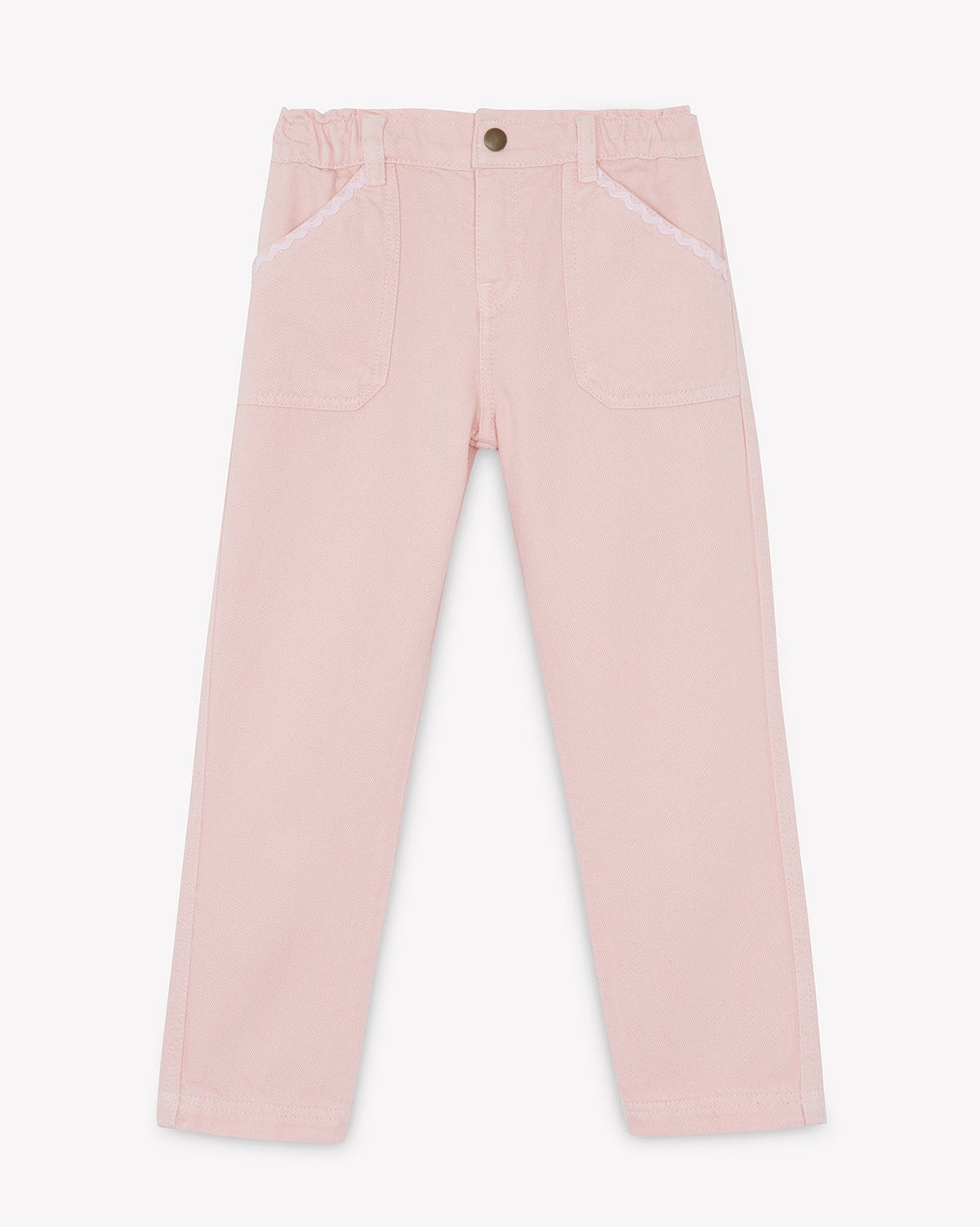 Pantalon Lino en coton - Rose Blossom