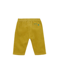 Pantalon Maki en coton - Vert Tige