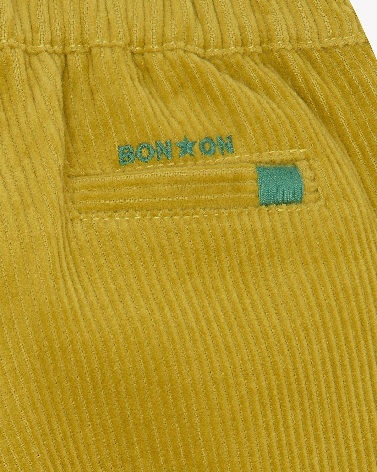 Pantalon Maki en coton - Vert Tige