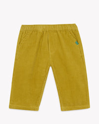 Pantalon Maki en coton - Vert Tige
