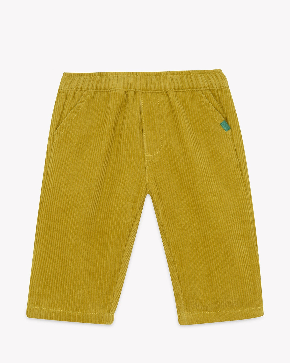 Pantalon Maki en coton - Vert Tige