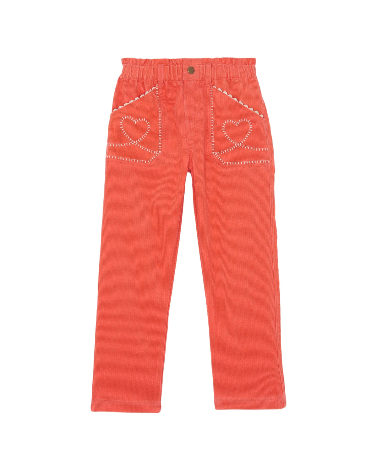 Pantalon Lino en coton - Rose Faroe