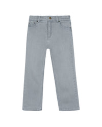 Jean Lean Bleached in cotton - Bleached denim