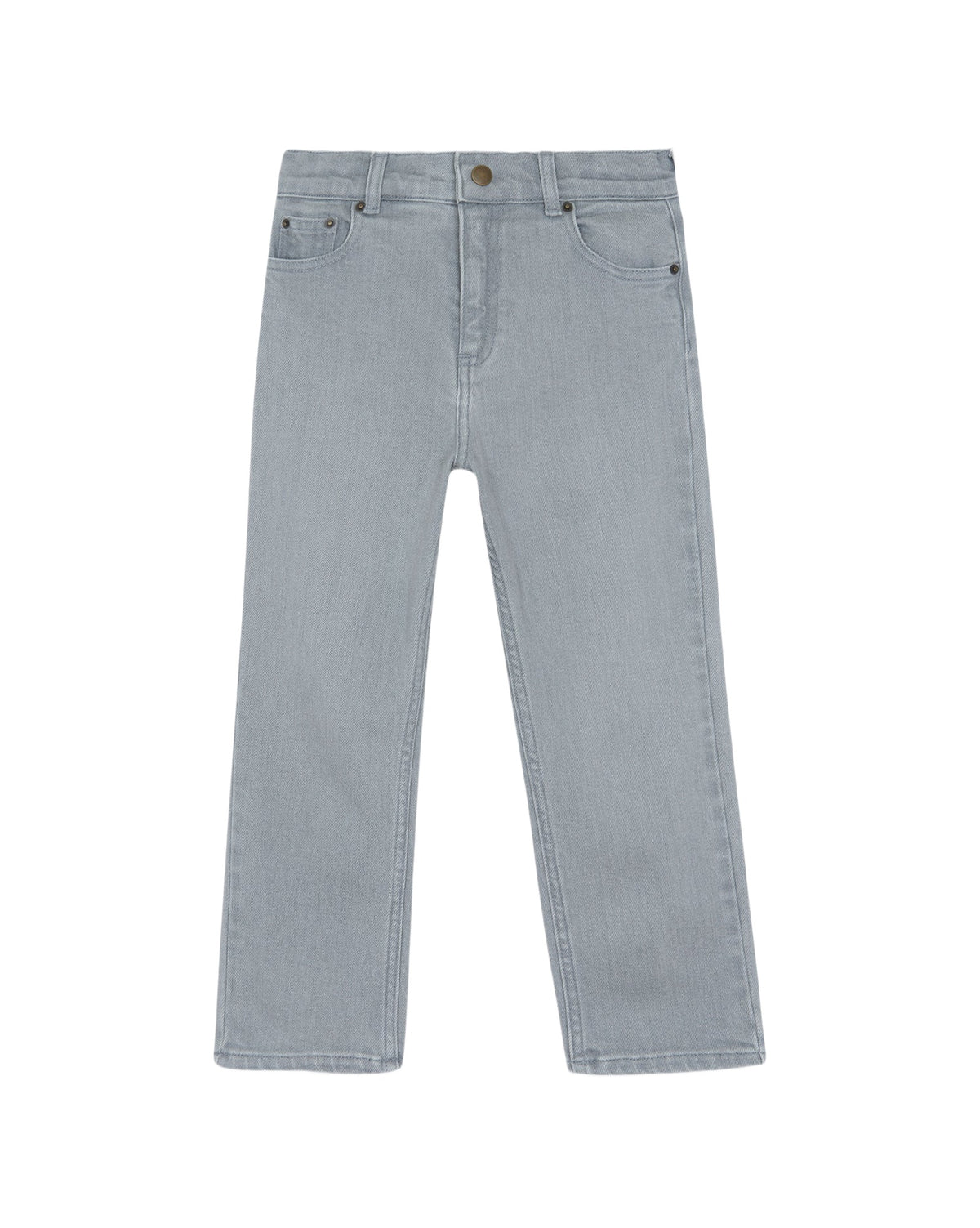 Jean Lean Bleached in cotton - Bleached denim