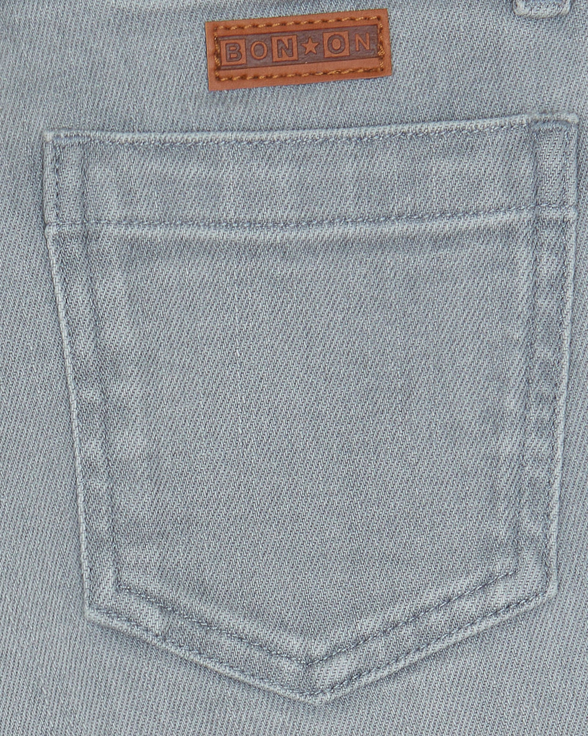 Jean Lean Bleached in cotton - Bleached denim
