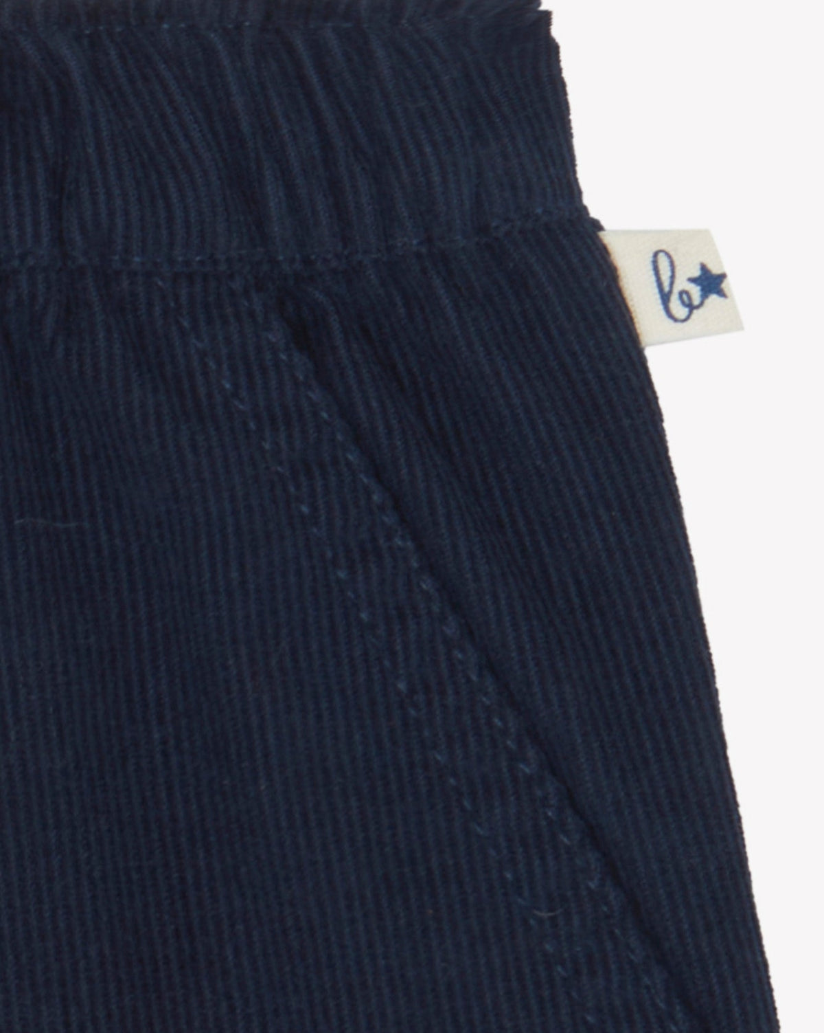 Lucky Miller cotton trousers - Raw Blue