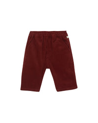 Pantalon Lucky en coton - Rouge Trekking