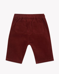 Pantalon Lucky en coton - Rouge Trekking