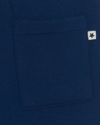 Lolito Plain Cotton Jogging Trousers - Raw Blue
