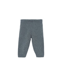 Mon Lapin' cotton jogging bottoms - Charcoal Grey