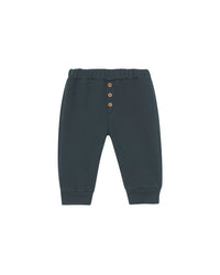 Plain, lightweight cotton jogging bottoms - Carbon