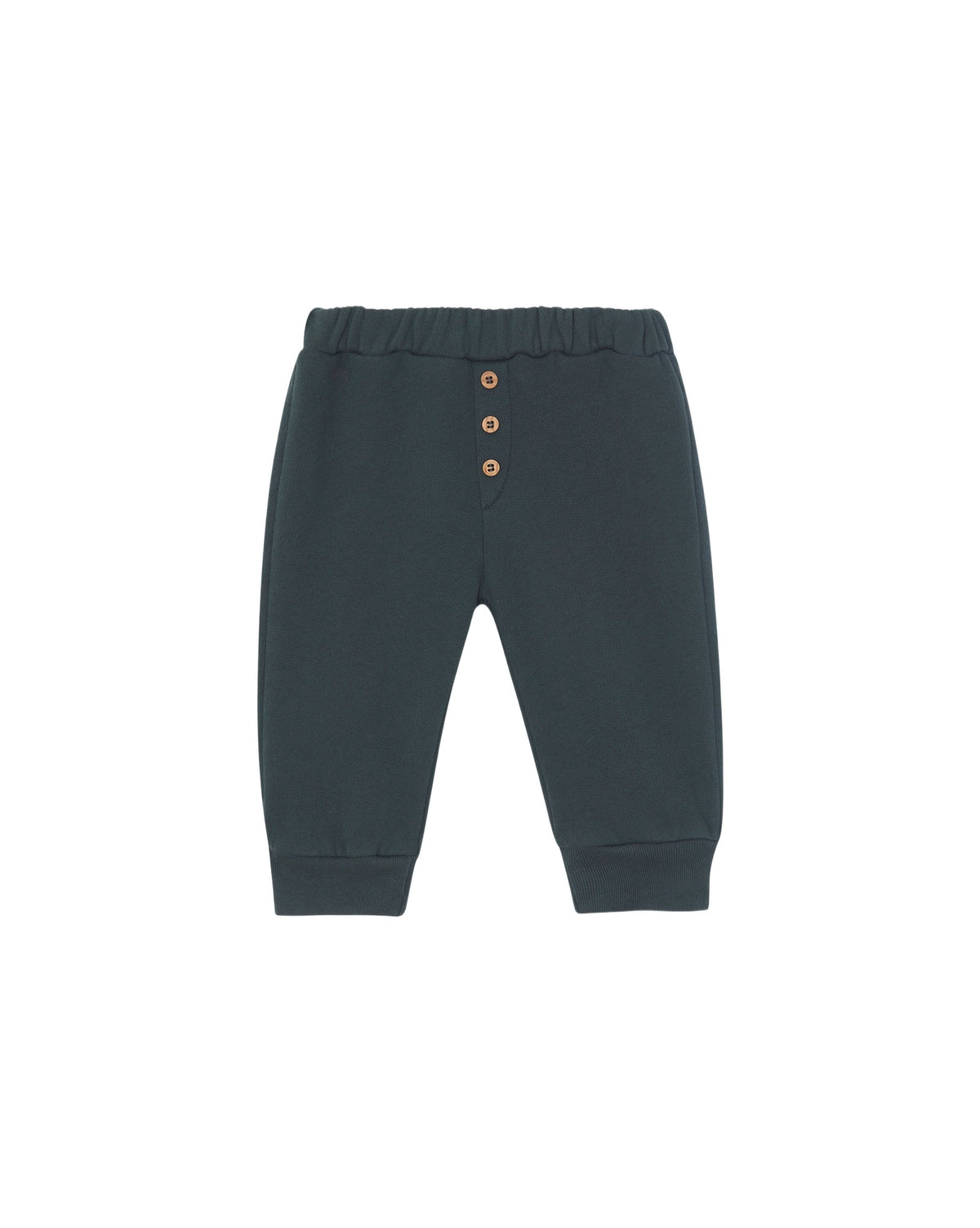 Plain, lightweight cotton jogging bottoms - Carbon