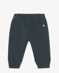 Plain, lightweight cotton jogging bottoms - Carbon