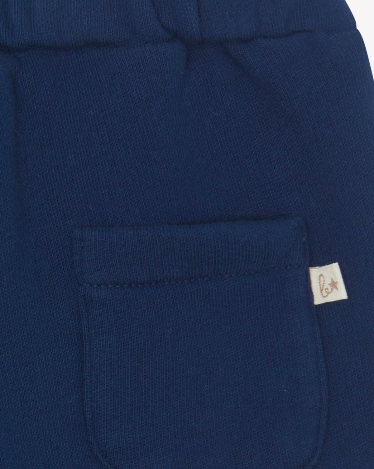 Plain Lightweight Cotton Jogging Trousers - Raw Blue