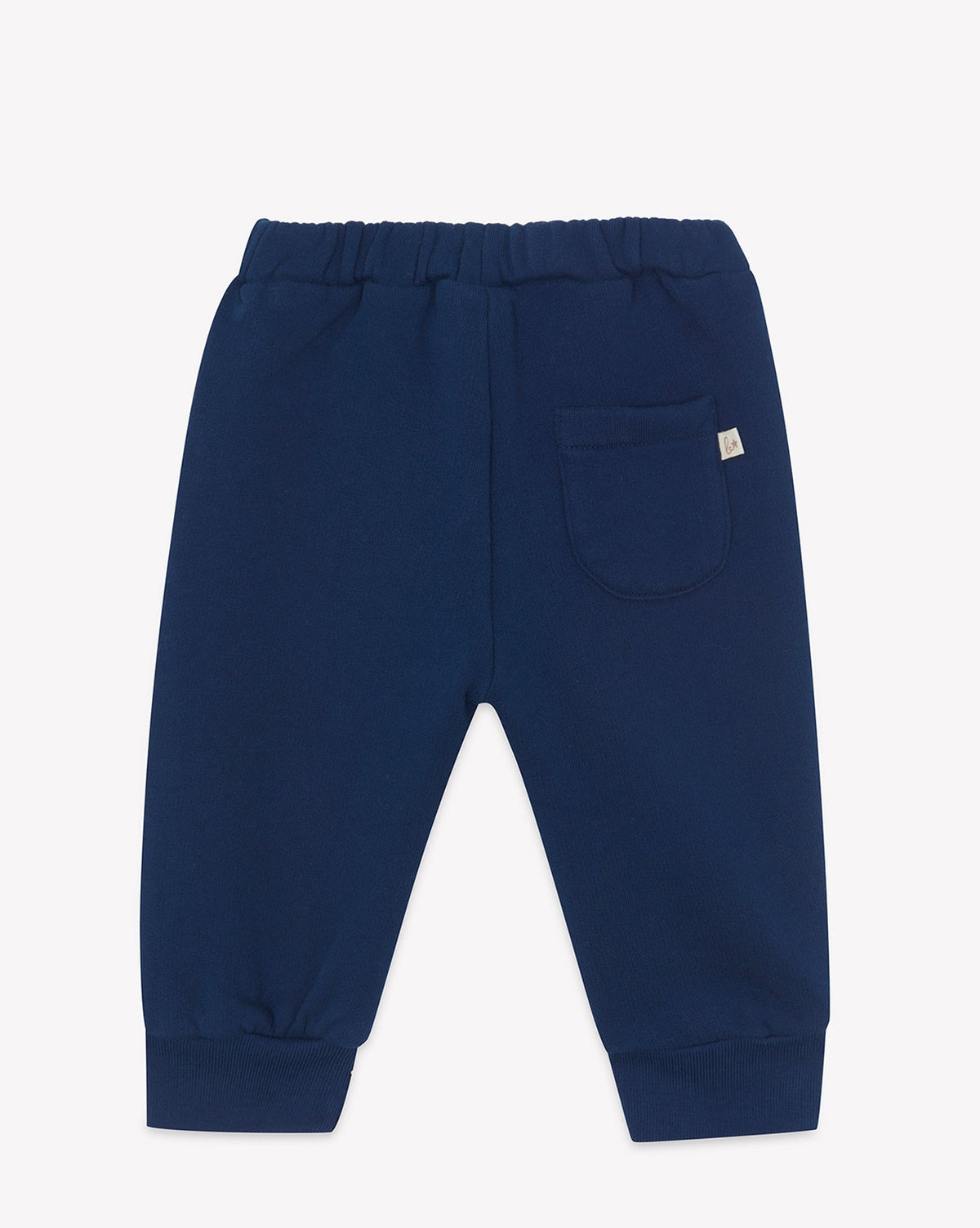 Plain Lightweight Cotton Jogging Trousers - Raw Blue