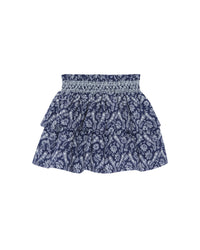 Jupe Bali en coton - Bleu Brut