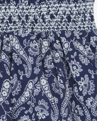 Jupe Bali en coton - Bleu Brut