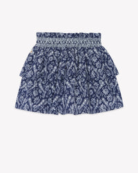 Jupe Bali en coton - Bleu Brut