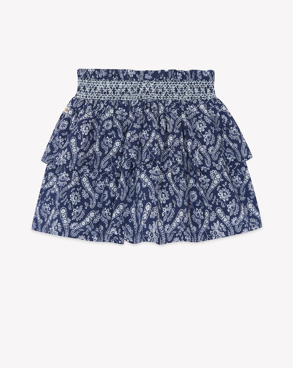Jupe Bali en coton - Bleu Brut