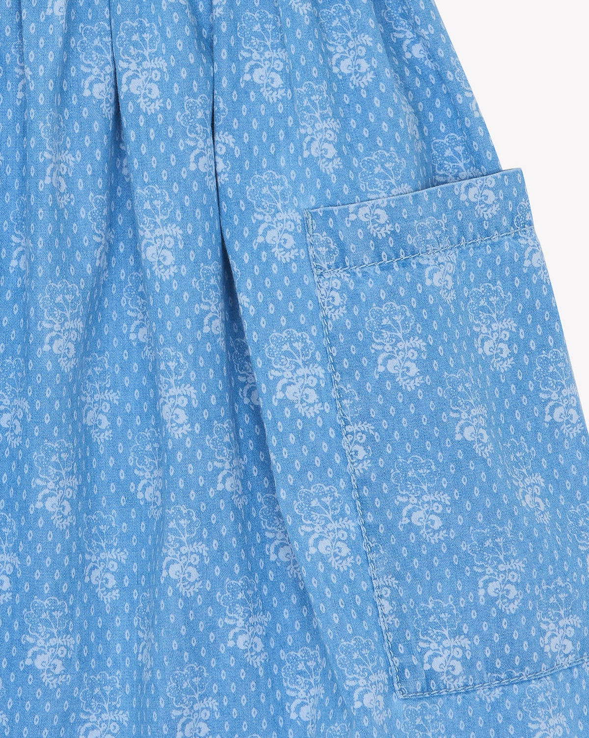 Cotton ruffled skirt - Mini Bandana