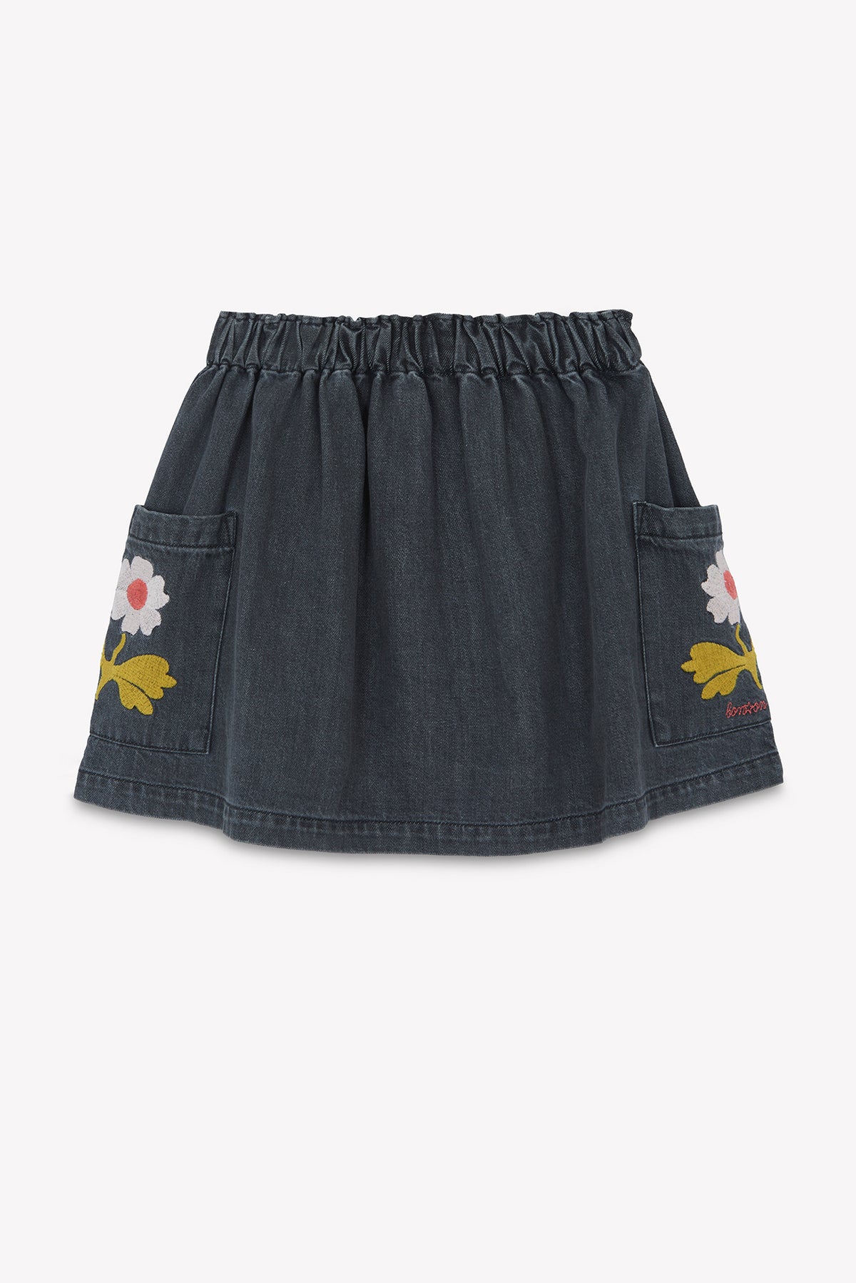 DENIM GRIS // JUPE MOCHI